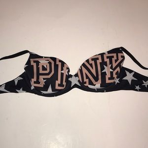 PINK lightly lined t-shirt bra